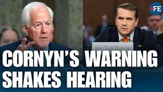 ‘I Need More Answers’: Cornyn Puts Trump DOJ Pick Under Pressure | WORLD NEWS | US NEWS
