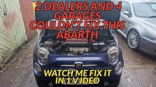 6 Garages Failed! Finally Fixed This Abarth's Engine