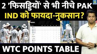 WTC POINTS TABLE: Pakistan को हार से हुआ तगड़ा नुकसान| Team India टेबल में कहां| PAK VS WI