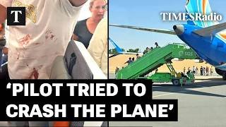'Violent' Pilot Stabs Co-Pilot After Trying To Crash Flight To Israel | Gabrielle Weiniger
