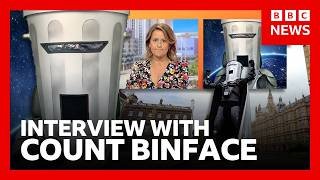 Full interview with Count Binface ahead of Clacton by-election | BBC News