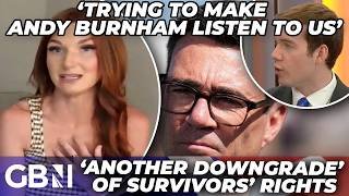 Grooming gangs latest: Survivors urge Burnham to scrap early prison release scheme - ‘frustrated!’