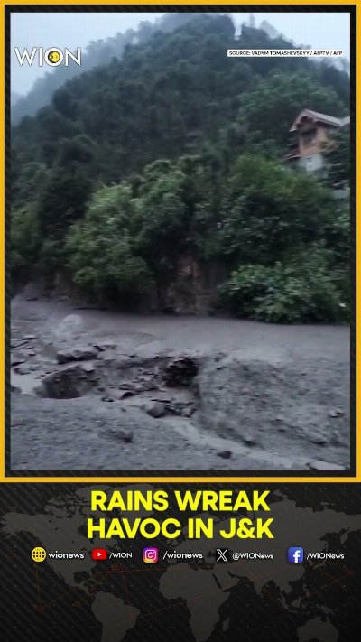 J&K: Cloudburst Triggers Flash Flood in Kishtwar, NH-244 Shut | WION Shorts