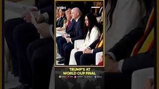 Trump Family Attends World Cup Final With FIFA President | WION Shorts