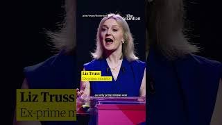 Empty seats at Liz Truss's 'Save the West' event