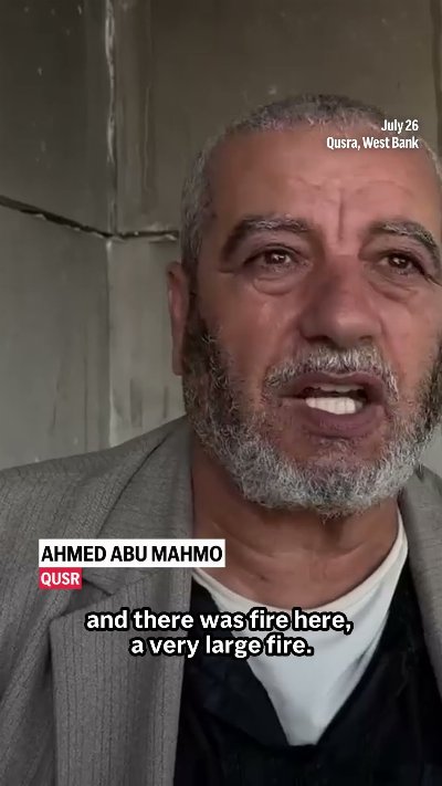Palestinians say mosque set on fire by settlers as violence in West Bank continues