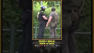 Berlin Pride Event Attack: Drone Footage Of Garden Complex Where Suspect In Pride Attack Was Shot
