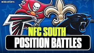 Top position battles to watch in NFC South training camps