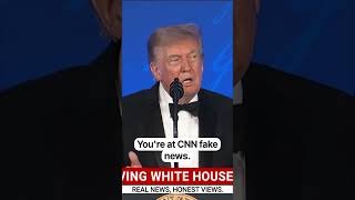 Donald Trump brutally humiliates CNN’s Kaitlan Collins during fiery address