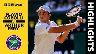 Flavio Cobolli v Arthur Fery | Quarter-Final Highlights | Wimbledon 2026