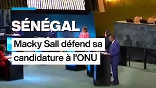 Sénégal : l'ex-président Macky Sall défend sa candidature à l’ONU • FRANCE 24