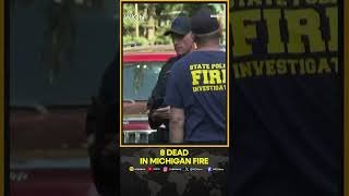 8 Found Dead in Michigan Home Fire With Gunshot Wounds | WION Shorts