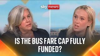 Transport secretary is quizzed on Andy Burnham's £2 bus fare cap