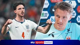 "He is a complete player" | Martin Odegaard on facing Arsenal teammate Declan Rice in the World Cup!