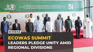 ECOWAS leaders pledge unity as regional divisions deepen
