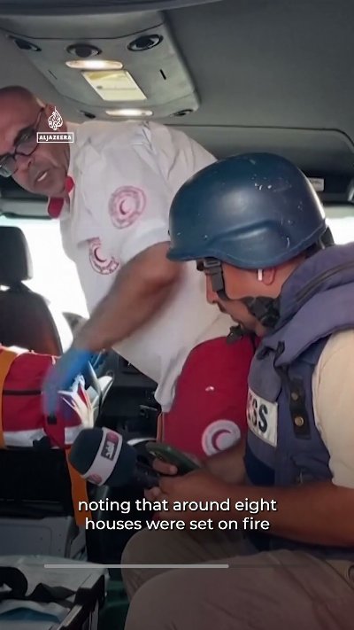 Israeli forces tear gas journalists reporting Nablus shootout