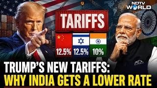 Trump Tariffs News | Trump Hits China, Israel With 12.5% New Tariffs. Why He Put India At 10%