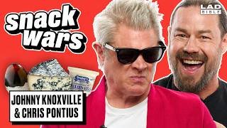 Jackass’ Johnny Knoxville & Chris Pontius Try Bizarre Food From Around the World | Snack Wars