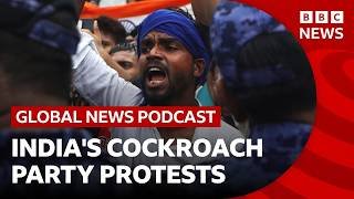 How India's 'cockroach' party sparked a protest movement | Global News Podcast