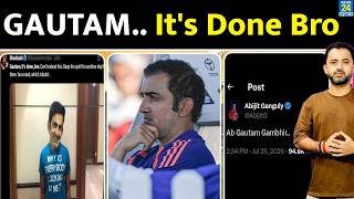 Gautam Gambhir : It’s Done Bro | CJP Protest | Sonam Wangchuk | Salman | Dharmendra Pradhan