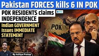 Pakistan Army Opens Fire in PoK | 6 Civilians Killed, Massive Anti-Islamabad Revolt Explained