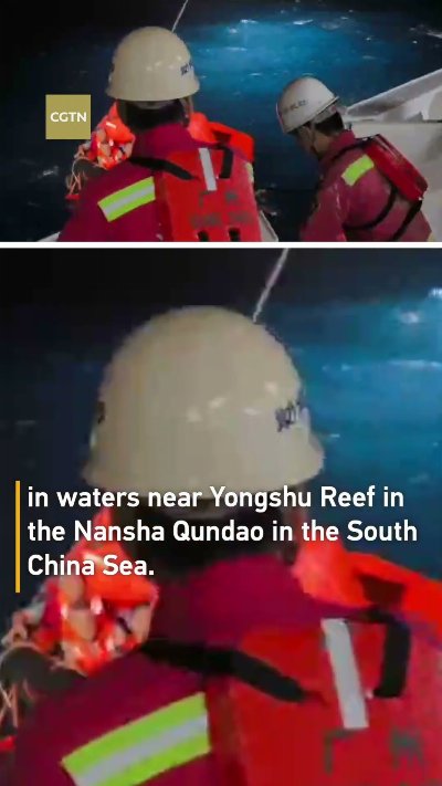 Dozens rescued after Vietnamese vessel sinks in South China Sea