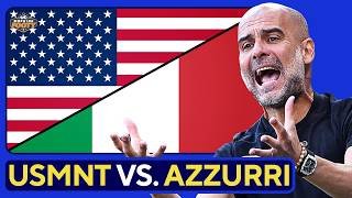 ITALY vs. USA | Where will Pep Guardiola coach next?
