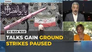 US and Iran signal progress in talks as Trump pauses strikes