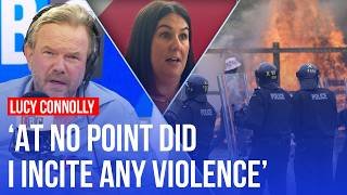 'Political prisoner' Lucy Connolly defends Farage | LBC exclusive