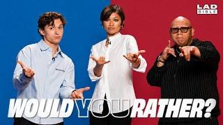 Spider-Man’s Tom Holland, Zendaya & Jacob Batalon Play Would You Rather