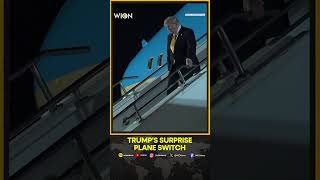 Trump Ditches New Qatari-Jet, Boards Old Air Force One After NATO Summit | WION Shorts
