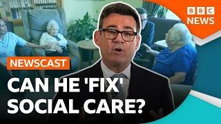 What is Andy Burnham's plan to 'fix' social care? | BBC Newscast