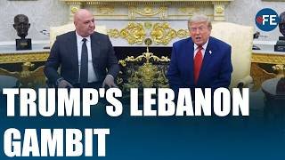 Trump Meets Lebanon President | Israel, Iran, Hezbollah & Abraham Accords on Agenda