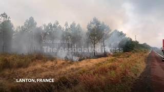Firefighters still putting out smaller fires as French authorities evacuate some Bordeaux suburbs