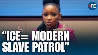 Every Time Jasmine Crockett Took on ICE in Congress