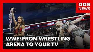 Inside WWE: How tech transforms every show | BBC News