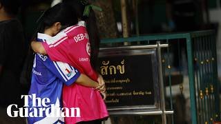 Students seek safety during Thai school shooting