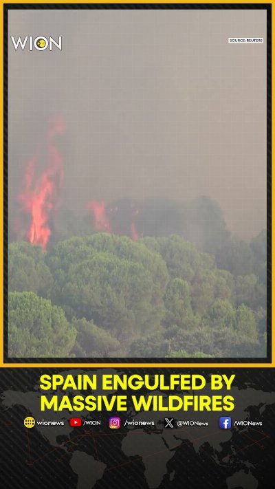 Spain Wildfires 2026: Firefighting Helicopters Battle Massive Blazes as 10,000 Evacuated