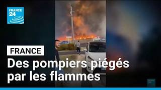 France : deux pompiers décèdent en combattant un incendie en Gironde • FRANCE 24