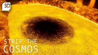 Learning the SECRETS Underneath Earth's Great Powerhouse!  | Strip the Cosmos | Science Channel