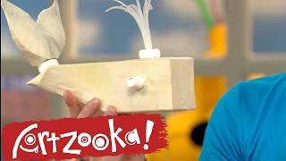 Make a Whale out of Milk Carton! 🐳 | Artzooka | FULL EPISODE | Scholastic STEAM