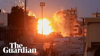 Israeli airstrike hits mosque in Gaza City