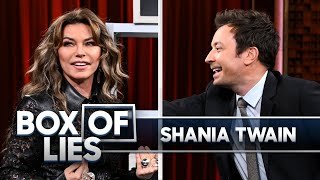 Box of Lies with Shania Twain | The Tonight Show Starring Jimmy Fallon