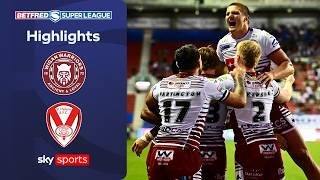 Warriors secure vital win against old rivals | Wigan Warriors vs St Helens | Super League Highlights