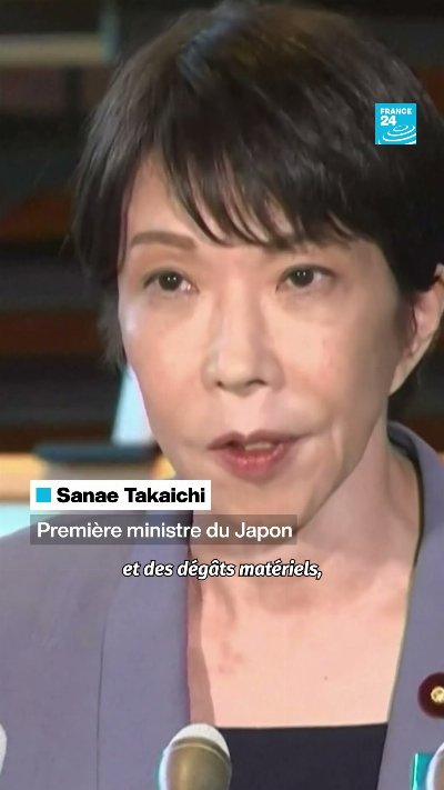 Japon : un séisme de magnitude 7,1 frappe le pays • FRANCE 24