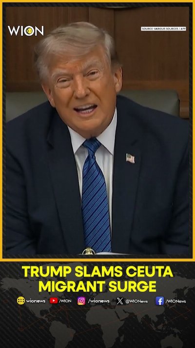 Trump Calls Mass Migrant Arrivals In Spain's Ceuta An Invasion | WION Shorts