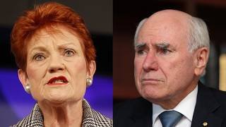 John Howard backs Angus Taylor’s One Nation criticism, cleverly ‘slaps Pauline Hanson down’