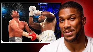 Anthony Joshua reacts to his most DEVASTATING knockouts