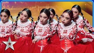 Idolls put SINISTER SPIN on NUTCRACKER dance routine | Unforgettable Audition | Britain's Got Talent