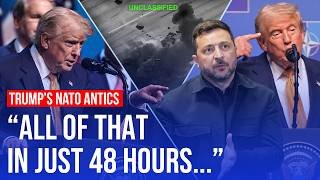 Invents new country and resumes Iran war: Trump dominates NATO summit